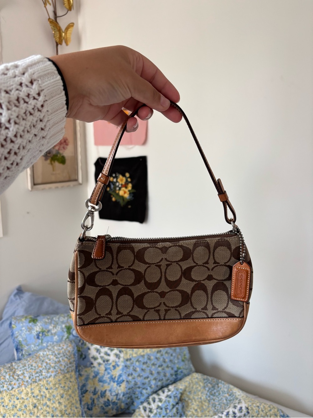 Coach y2k Signature Canvas Demi Bag